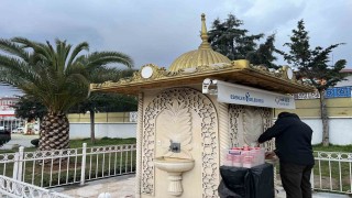 Esenlerde iftar çeşmeleri Ramazan boyunca hizmet veriyor