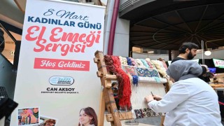 Esenyurtlu kadınların ürettiği ürünler sergilendi