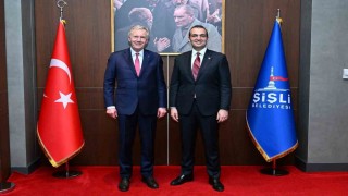Eski Almanya Cumhurbaşkanından Şişli Belediye Başkanı Şahana ziyaret