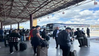 Eskişehir Otogarında bayram yoğunluğu