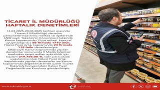 Eskişehir Ticaret İl Müdürlüğü haftalık denetimlerini sürdürüyor