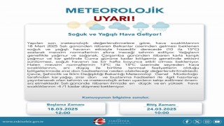 Eskişehir Valiliğinden meteoroloji uyarı