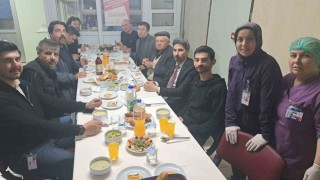 Eskişehirde sağlık çalışanları iftarda buluştu