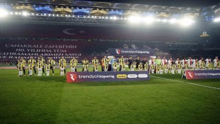 Fenerbahçe-Samsunspor maçında 18 Mart Çanakkale şehitleri anıldı