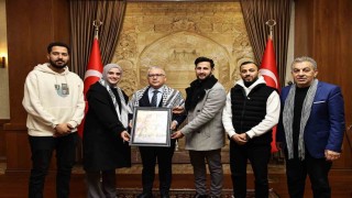 Filistinli öğrencilerin Sivas sevgisi duygulandırdı
