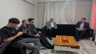 Filistinli öğrencinin sahur sofrasına konuk oldular