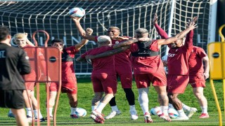 Galatasaray, Alanyaspor maçı hazırlıklarını Belekte sürdürdü