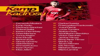 Galatasarayın, Alanyaspor maçı kamp kadrosu belli oldu