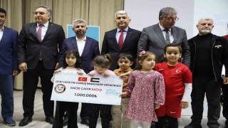 Gaziantepli öğrencilerden Gazze için milyonluk destek