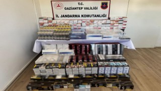 Gaziantepte 2,5 milyon TL değerinde kaçak malzeme ele geçirildi