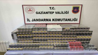 Gaziantepte 4,2 milyon TL değerinde kaçak tütün ve sigara ele geçirildi: 38 gözaltı