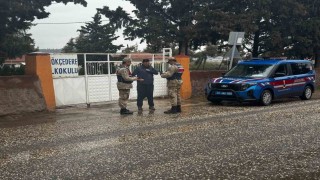 Gaziantepte jandarmadan okul çevrelerinde huzur-güven uygulaması