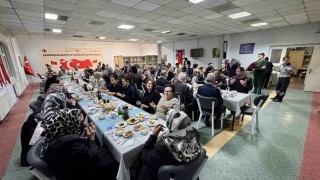 Gaziler ve eşlerinin katılımıyla iftarda bir araya gelindi