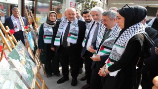 ‘Gazzede Ramazan temalı sergi açıldı