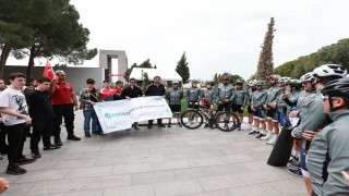 Gebzeden Çanakkaleye pedal çevirdiler