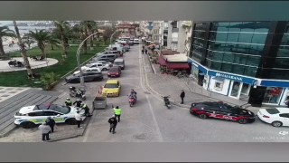 Gemlikte dronlu denetim