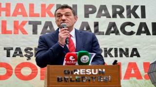 Giresun Belediye Başkanı Köse: Taşbaşı Parkı'na Sahip Çıkıyoruz