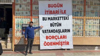 Gizemli hayırsever, 400 depremzede ailenin 1 milyon 600 bin TLlik bakkal borcunu ödeyip kayıplara karıştı