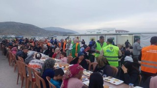 Gölbaşı Belediyesinden iftar yemeği