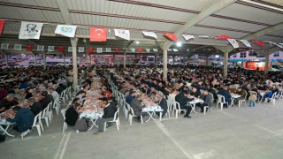 Gölmarmarada 2 bin kişilik iftar sofrası