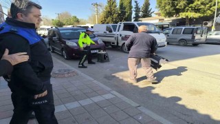Gönende kaldırım ve park alanları işgallerine denetim