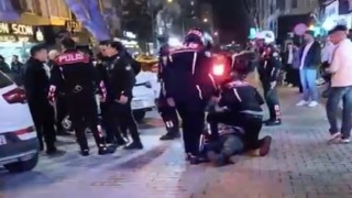 Gözaltına alınan saldırgandan polise tehdit: Sen karınla, çocuğunla gezemezsin