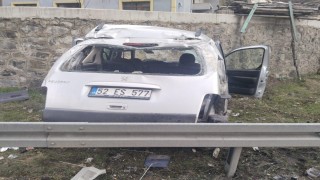 Gümüşhanede trafik kazası: 4 yaralı