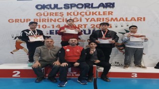 Güreşte Elazığa 5 madalya