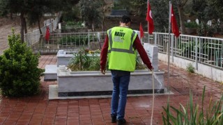HBB, Şehitliklerde Bakım ve Temizlik Çalışmalarına Başladı