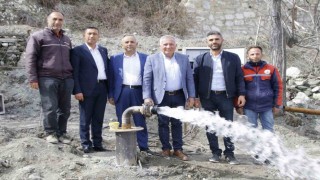 Honaz Belediyesinin sondaj çalışması Bağarasına can suyu oldu