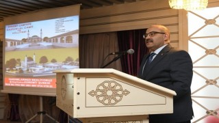 İbrahimce Mahallesinde yapımı süren cami ve külliye tanıtıldı