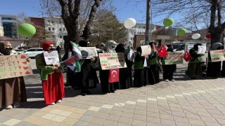 Iğdırda sessiz eylem yapıldı