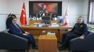 İl Emniyet Müdürü ve Sağlık İl Müdürü bir araya geldi
