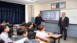 İl Milli Eğitim Müdürü Aydın, eğitim-öğretim çalışmalarını yerinde inceledi