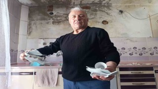 İnat uğruna tadilat yaptırılmadı... Düşen mutfak dolabı az kalsın faciaya neden oluyordu