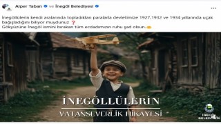 İnegöllülerin uçak bağışı, yapay zekayla günü yüzüne çıktı