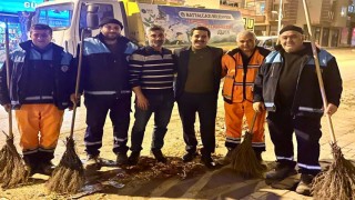 İşçiler ilk başta tanımadı, sonrası gülümsetti
