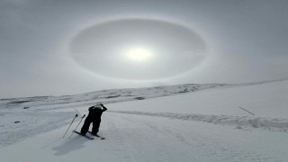 Işık halkası halo, Erciyeste görüntülendi