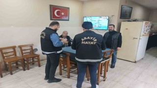 İskenderunda kıraathaneler denetlendi