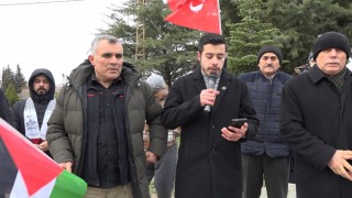 İsrailin Gazzeye yönelik saldırıları Kırklarelinde protesto edildi