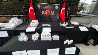İstanbulda 235 milyon liralık kaçak ilaç operasyonu