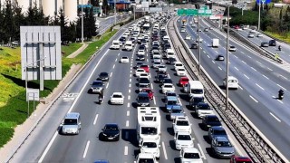 İstanbulda trafik yoğunluğu