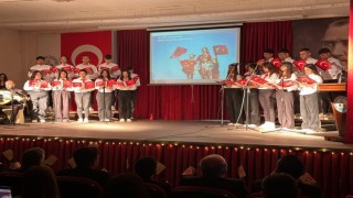 İstiklal Marşının Kabulünün 104. Yıl dönümünde Burhaniyede anma programı düzenlendi