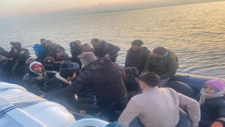 İzmirde 36 düzensiz göçmen yakalandı