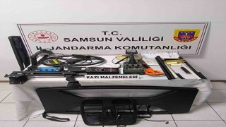 Jandarmadan 4 ilçede define operasyonu: 11 kişi yakalandı