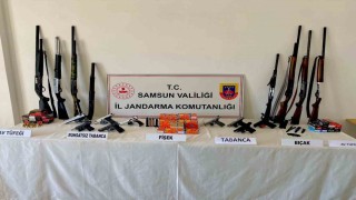 Jandarmadan kaçak silah operasyonu