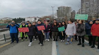 Kadıköylüler, Dünya Obezite Gününde farkındalık oluşturmak için sahilde yürüdü