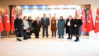 Kadın Meclisinden Vali Mustafa Çiftçiye ziyaret