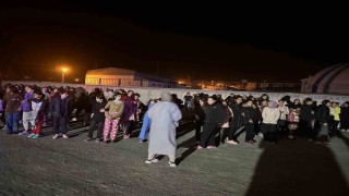 Kağızmanda öğrenci pansiyonunda yangın paniği