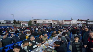 Kahta Belediyesinin iftar çadırına yoğun ilgi